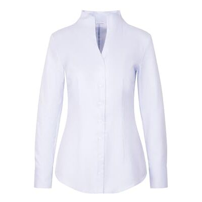 Seidensticker Damen Bluse Hemdbluse Kelchkragenbluse Klassisch Elegant Bügelleicht Slim Fit Kurzarm Uni 100% Baumwolle Seidensticker Damen Bluse Hemdbluse Kelchkragenbluse Klassisch Elegant Bügelleicht Slim Fit Kurzarm Uni 100% Baumwolle