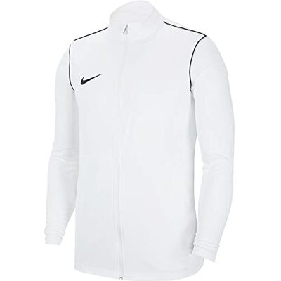 NIKE Unisex Park 20 Trainingsjacke, White/Black/Black, L EU NIKE Unisex Park 20 Trainingsjacke, White/Black/Black, L EU
