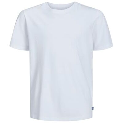 JACK & JONES Jungen JJEORGANIC BASIC TEE SS O-NECK JR Shirt, White, 164 JACK & JONES Jungen JJEORGANIC BASIC TEE SS O-NECK JR Shirt, White, 164