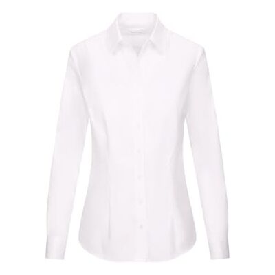 Seidensticker Damen Bluse Hemdbluse Kelchkragenbluse Klassisch Elegant Bügelleicht Slim Fit Kurzarm Uni 100% Baumwolle Seidensticker Damen Bluse Hemdbluse Kelchkragenbluse Klassisch Elegant Bügelleicht Slim Fit Kurzarm Uni 100% Baumwolle