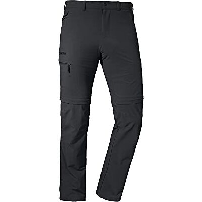 Schöffel Herren Pants Koper1 Zip Off, Flexible Herrenhose mit Zip-Off Funktion, schnell trocknende und kühlende Wanderhose aus 4-Wege-Stretch, Black, 56 Schöffel Herren Pants Koper1 Zip Off, Flexible Herrenhose mit Zip-Off Funktion, schnell trocknende und kühlende Wanderhose aus 4-Wege-Stretch, Black, 56