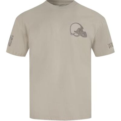 Pro Standard Mens NFL Cleveland Browns Neutral Short Sleeve Tee Taupe XL Pro Standard Mens NFL Cleveland Browns Neutral Short Sleeve Tee Taupe XL