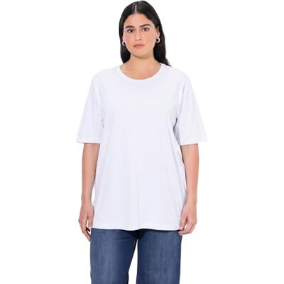 Ulla Popken Damen Shirt schneeweiß 58+ Ulla Popken Damen Shirt schneeweiß 58+