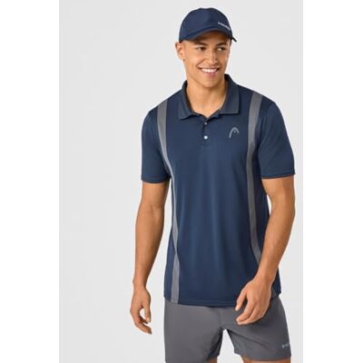 HEAD Club 25 TECH Polo Shirt Men, Navy HEAD Club 25 TECH Polo Shirt Men, Navy