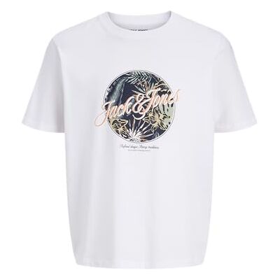 JACK & JONES Jjhonolulu Shape Tee Ss Crew Neck Jnr JACK & JONES Jjhonolulu Shape Tee Ss Crew Neck Jnr