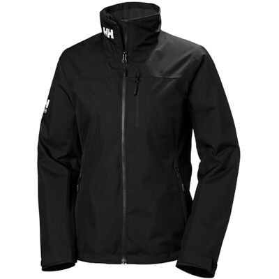 Helly Hansen Damen W Crew Midlayer Jacke 2, Schwarz, XS Helly Hansen Damen W Crew Midlayer Jacke 2, Schwarz, XS