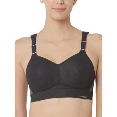 Triumph Damen Sport-BH Triaction Hybrid Lite P EX, ohne Bügel, Gepolstert, 95C, Schwarz Triumph Damen Sport-BH Triaction Hybrid Lite P EX, ohne Bügel, Gepolstert, 95C, Schwarz