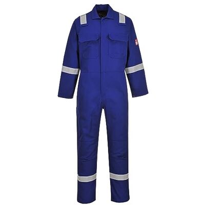 Portwest BIZ5 Herren Flammenresistenter Reflektierender Overall Bizweld Iona FR Königsblau, XL Portwest BIZ5 Herren Flammenresistenter Reflektierender Overall Bizweld Iona FR Königsblau, XL