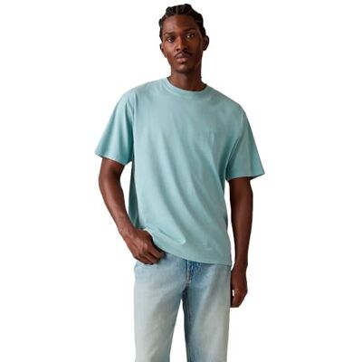 Levi's Red Tab Vintage Tee Garment Dye Stone Bl Levi's Red Tab Vintage Tee Garment Dye Stone Bl