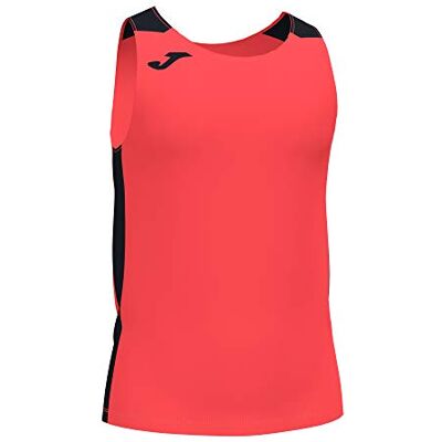 Joma Record II Tanktop Fluorid Coral Schwarz, 102222.041.Xs Joma Record II Tanktop Fluorid Coral Schwarz, 102222.041.Xs