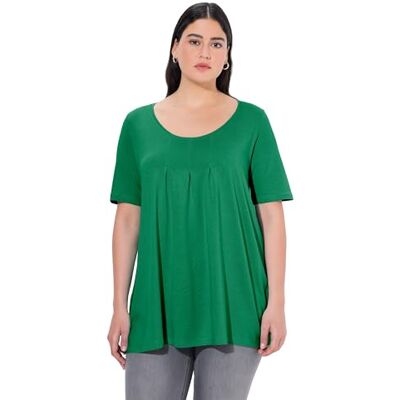 Ulla Popken Damen Shirt smaragdgrün 54+ Ulla Popken Damen Shirt smaragdgrün 54+