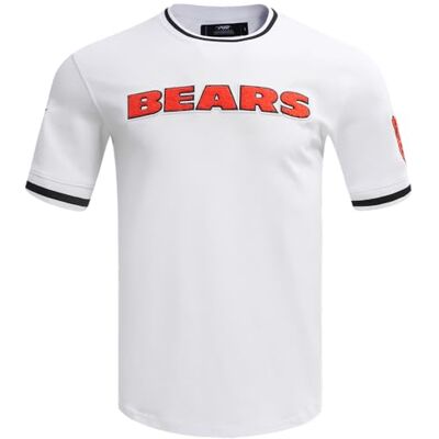 Pro Standard Herren Mens NFL Classic Chenille Cotton Double Knit Short Sleeve Tee T‑Shirt Pro Standard Herren Mens NFL Classic Chenille Cotton Double Knit Short Sleeve Tee T‑Shirt
