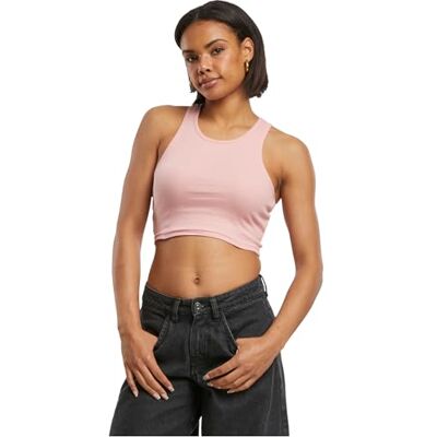 Urban Classics Damen Top Cropped Rib Top, Geripptes Top für Frauen, kurz geschnitten, Slim Fit, erhältlich in vielen Farbvarianten, Größen XS-5XL Urban Classics Damen Top Cropped Rib Top, Geripptes Top für Frauen, kurz geschnitten, Slim Fit, erhältlich in vielen Farbvarianten, Größen XS-5XL