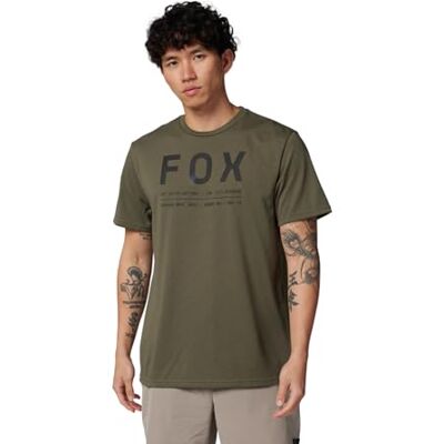 Fox Racing Herren Standard Non Stop SS Tech Tee, Olivgrün, L Fox Racing Herren Standard Non Stop SS Tech Tee, Olivgrün, L