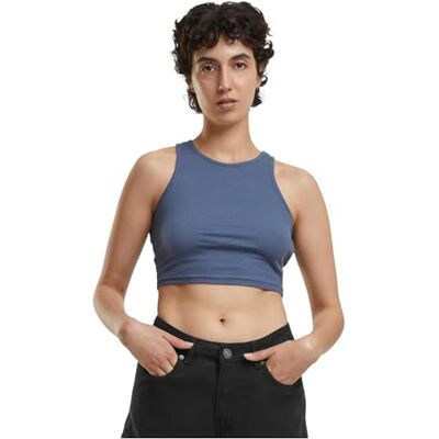Urban Classics Damen Top Cropped Rib Top, Geripptes Top für Frauen, kurz geschnitten, Slim Fit, erhältlich in vielen Farbvarianten, Größen XS-5XL Urban Classics Damen Top Cropped Rib Top, Geripptes Top für Frauen, kurz geschnitten, Slim Fit, erhältlich in vielen Farbvarianten, Größen XS-5XL