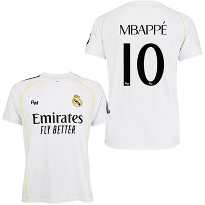 Real Madrid T-Shirt für Erwachsene, 1. Team 25-26, Unisex, Erwachsene Real Madrid T-Shirt für Erwachsene, 1. Team 25-26, Unisex, Erwachsene