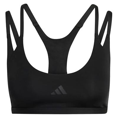 adidas Damen Optime Workout Strappy Light Support Bra Sport-BH (1er Pack) adidas Damen Optime Workout Strappy Light Support Bra Sport-BH (1er Pack)