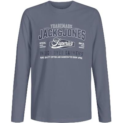 JACK & JONES Herren Jjelogo Tee Ls O-Neck 2 Col Aw26 Sn Jnr Jjelogo Tee Ls O-Neck 2 Col Aw26 Sn Jnr (1er Pack) JACK & JONES Herren Jjelogo Tee Ls O-Neck 2 Col Aw26 Sn Jnr Jjelogo Tee Ls O-Neck 2 Col Aw26 Sn Jnr (1er Pack)
