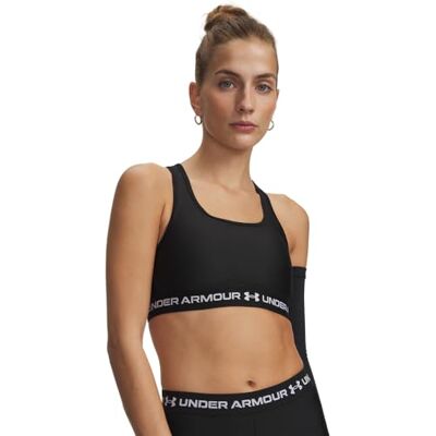 Under Armour Women’s Crossback Mid Impact Sports Bra Under Armour Women’s Crossback Mid Impact Sports Bra