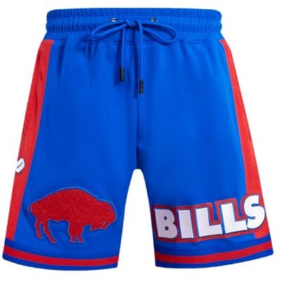 Pro Standard Mens NFL Buffalo Bills Retro Classics Athletic Short Royal Blue/Red 3XL Pro Standard Mens NFL Buffalo Bills Retro Classics Athletic Short Royal Blue/Red 3XL