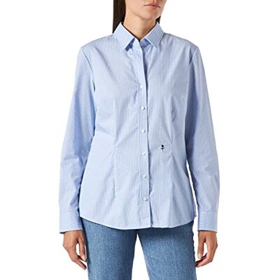 Seidensticker Damen Bluse Hemdbluse Kelchkragenbluse Klassisch Elegant Bügelleicht Slim Fit Kurzarm Uni 100% Baumwolle Seidensticker Damen Bluse Hemdbluse Kelchkragenbluse Klassisch Elegant Bügelleicht Slim Fit Kurzarm Uni 100% Baumwolle