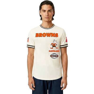 Pro Standard Herren Mens NFL Retro Classics Cotton Double Knit S/S Tee T-Shirt Pro Standard Herren Mens NFL Retro Classics Cotton Double Knit S/S Tee T-Shirt