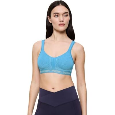 Triumph Damen Sport-BH Triaction Energy Lite N EX, ohne Bügel, Gepolstert, 70E, Turkish Blue Triumph Damen Sport-BH Triaction Energy Lite N EX, ohne Bügel, Gepolstert, 70E, Turkish Blue
