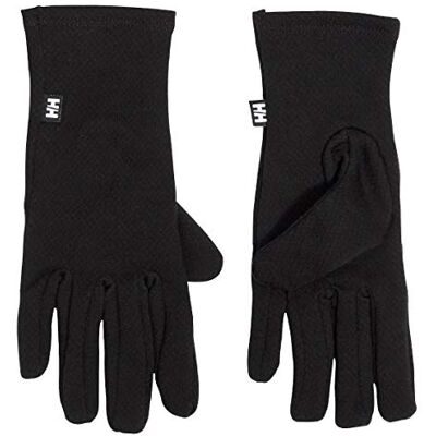 Helly Hansen Unisex HH Lifa Merino Glove Liner, Schwarz, L Helly Hansen Unisex HH Lifa Merino Glove Liner, Schwarz, L