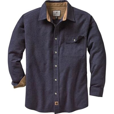 Legendary Whitetails Herren Buck Camp Flanell, Langarm-Karohemd mit Knopfleiste und Cordbündchen Legendary Whitetails Herren Buck Camp Flanell, Langarm-Karohemd mit Knopfleiste und Cordbündchen