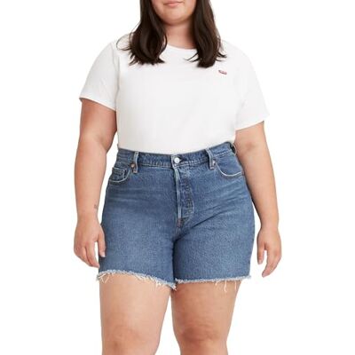 Levi's Damen Plus Size The Perfect Tee T-Shirt, White +, 3XL Levi's Damen Plus Size The Perfect Tee T-Shirt, White +, 3XL