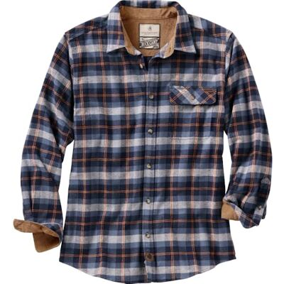 Legendary Whitetails Herren Buck Camp Flanell, Langarm-Karohemd mit Knopfleiste und Cordbündchen Legendary Whitetails Herren Buck Camp Flanell, Langarm-Karohemd mit Knopfleiste und Cordbündchen