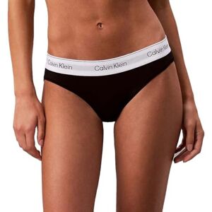 Calvin Damen Slip Bikini Form mit Logobund, Schwarz (Black), M Calvin Damen Slip Bikini Form mit Logobund, Schwarz (Black), M