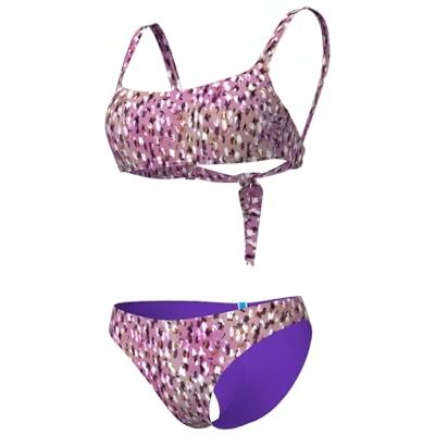 ARENA Damen Women's Water Prints Bikini Bralette Two Piece Swimsuit (1er Pack) ARENA Damen Women's Water Prints Bikini Bralette Two Piece Swimsuit (1er Pack)