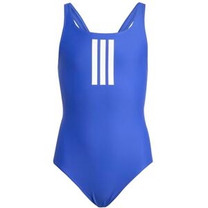 adidas Mädchen 3-Stripes Swimsuit Kids Swimwear, Semi Lucid Blue/White, 5-6 Years adidas Mädchen 3-Stripes Swimsuit Kids Swimwear, Semi Lucid Blue/White, 5-6 Years