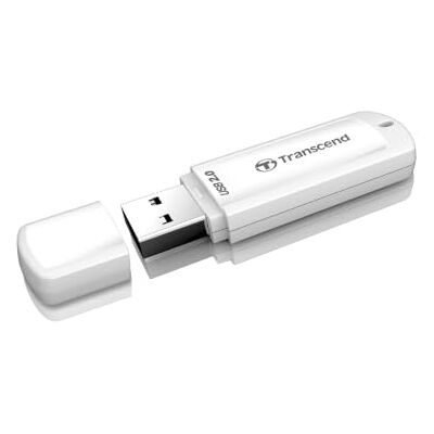 Transcend JetFlash 370 32GB USB-Stick (nur 8,5g) weiß Transcend JetFlash 370 32GB USB-Stick (nur 8,5g) weiß