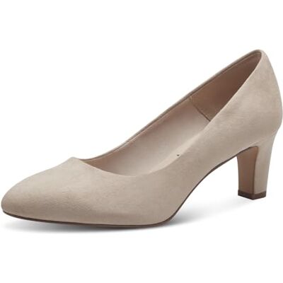 Tamaris Damen Klassische Pumps, Frauen Pumps,TOUCHit-Fußbett,einlege-Sohle,Ivory Copper,Old Rose,Olive,metallic,pink,Cognac,Folk,Ivory,38 EU Tamaris Damen Klassische Pumps, Frauen Pumps,TOUCHit-Fußbett,einlege-Sohle,Ivory Copper,Old Rose,Olive,metallic,pink,Cognac,Folk,Ivory,38 EU