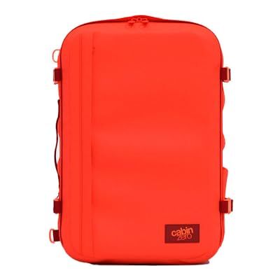 Cabinzero Unisex Classic Plus 42l Ultra Light Cabin Bag with Luggage Trackers. Rucksack, Tomato Festival Cabinzero Unisex Classic Plus 42l Ultra Light Cabin Bag with Luggage Trackers. Rucksack, Tomato Festival