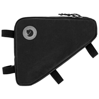 Fjällräven Hoja Triangle Frame Bag, Black, One Size Fjällräven Hoja Triangle Frame Bag, Black, One Size