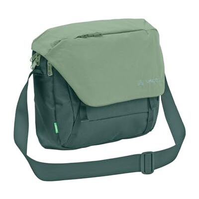 VAUDE Umhängetasche ROM S III hochwertige Messenger Bag Herren & Damen aus recyceltem PET, wasserabweisende Schultertasche mit Notebook-Fach dark forest, Mittelgroße VAUDE Umhängetasche ROM S III hochwertige Messenger Bag Herren & Damen aus recyceltem PET, wasserabweisende Schultertasche mit Notebook-Fach dark forest, Mittelgroße