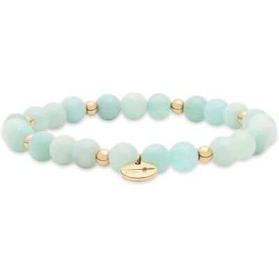 Tamaris Armband für Damen, Beads/Beige-Gold I Wasserfest aus Edelstahl und Größenverstellbar I Damen Armschmuck Tamaris Armband für Damen, Beads/Beige-Gold I Wasserfest aus Edelstahl und Größenverstellbar I Damen Armschmuck