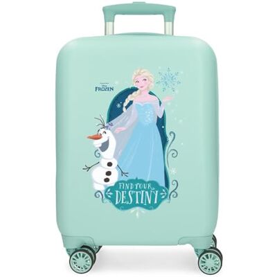 Disney Die Eiskönigin Nature is Magical Kinderkoffer mit seitlichem Zahlenschloss mit 4 Rädern ist aus ABS, einem Starren und leichten Material. Von Joumma Bags., türkis, Talla única, Koffer Disney Die Eiskönigin Nature is Magical Kinderkoffer mit seitlichem Zahlenschloss mit 4 Rädern ist aus ABS, einem Starren und leichten Material. Von Joumma Bags., türkis, Talla única, Koffer