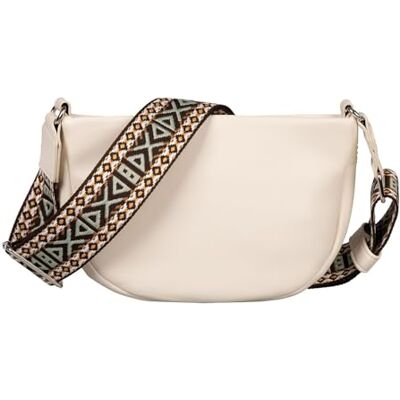 TOM TAILOR Palina Damen Umhängetasche Crossbody Bag Klein Weiß TOM TAILOR Palina Damen Umhängetasche Crossbody Bag Klein Weiß