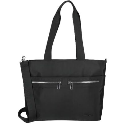ENRICO BENETTI Janice 66782001 Shopper M nylon laptop 13 inch Zwart ENRICO BENETTI Janice 66782001 Shopper M nylon laptop 13 inch Zwart