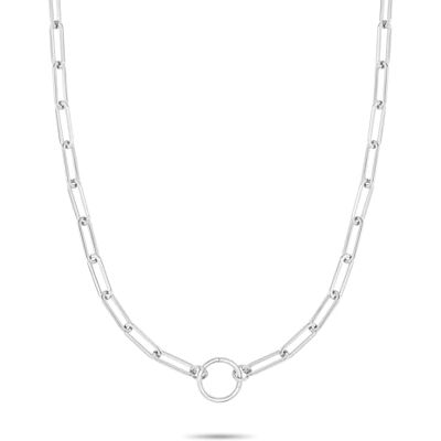 Tamaris Charms Collection aus Edelstahl Gliederhalsketten kombinierbar Charm-Sets & individualisierbare Geschenkidee Silber Tamaris Charms Collection aus Edelstahl Gliederhalsketten kombinierbar Charm-Sets & individualisierbare Geschenkidee Silber