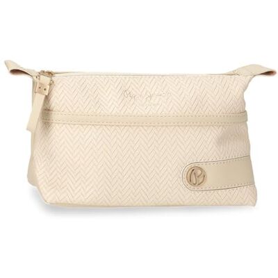 Pepe Jeans Sprig Casual Damenrucksack, Handtasche, Geldbörsen und Geldbörsen, RFID-System, Kunstleder von Joumma Bags, Beige, Talla única, Sprig Kulturbeutel Pepe Jeans Sprig Casual Damenrucksack, Handtasche, Geldbörsen und Geldbörsen, RFID-System, Kunstleder von Joumma Bags, Beige, Talla única, Sprig Kulturbeutel