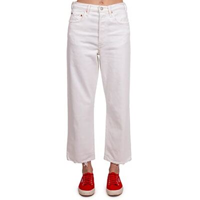 Levi's Damen Ribcage Straight Ankle Light Indigo-Worn IN, Cloud Over, 23W / 27L Levi's Damen Ribcage Straight Ankle Light Indigo-Worn IN, Cloud Over, 23W / 27L