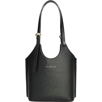Tommy Hilfiger Damen Tote Bag Tasche Modern Klein, Schwarz (Black), Einheitsgröße Tommy Hilfiger Damen Tote Bag Tasche Modern Klein, Schwarz (Black), Einheitsgröße