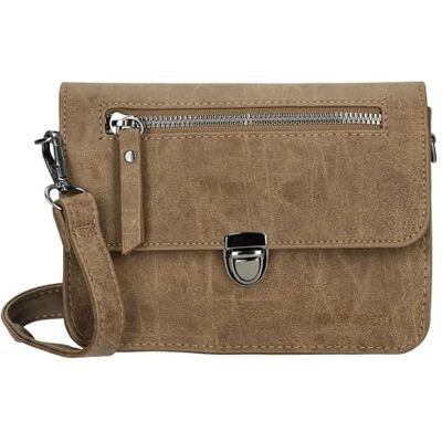 ENRICO BENETTI Zoë 66920010 Crossbody tas PU Camel ENRICO BENETTI Zoë 66920010 Crossbody tas PU Camel
