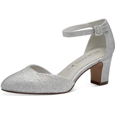 Tamaris Damen Pumps 1-24432-41-919 Silber Gr. 42 Tamaris Damen Pumps 1-24432-41-919 Silber Gr. 42