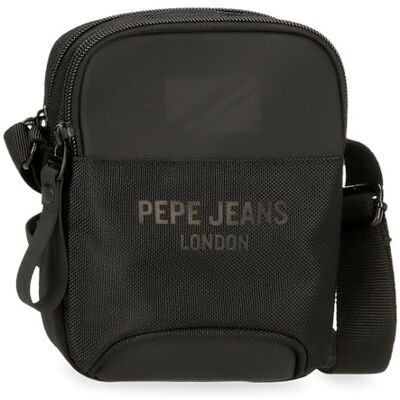 Pepe Jeans Bromley Kleine Umhängetasche schwarz 12 x 16 x 3,5 cm Polyester, Schwarz, Talla única, kleine Umhängetasche, Schwarz, one size, Kleine Umhängetasche Pepe Jeans Bromley Kleine Umhängetasche schwarz 12 x 16 x 3,5 cm Polyester, Schwarz, Talla única, kleine Umhängetasche, Schwarz, one size, Kleine Umhängetasche